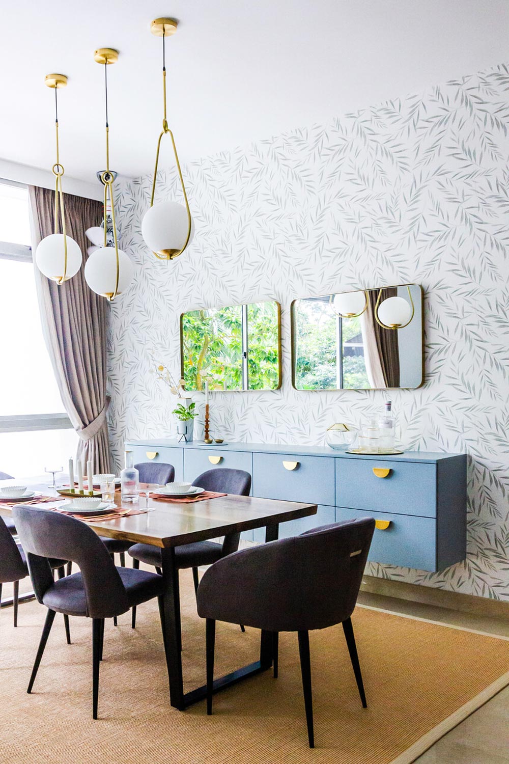 Luxury wallpaper installation 4